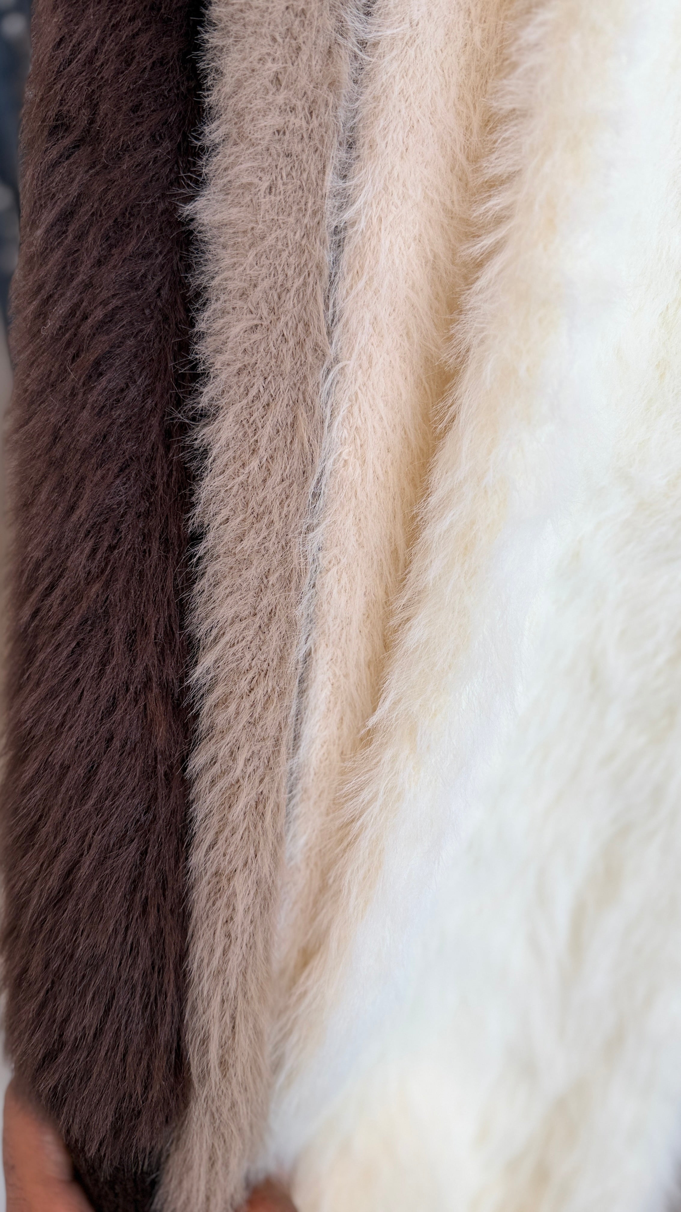 Faux Fur zipper