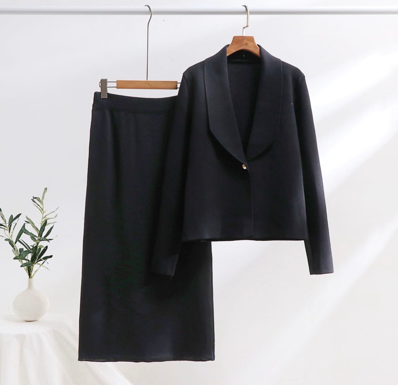 Formal cord set with Skirt